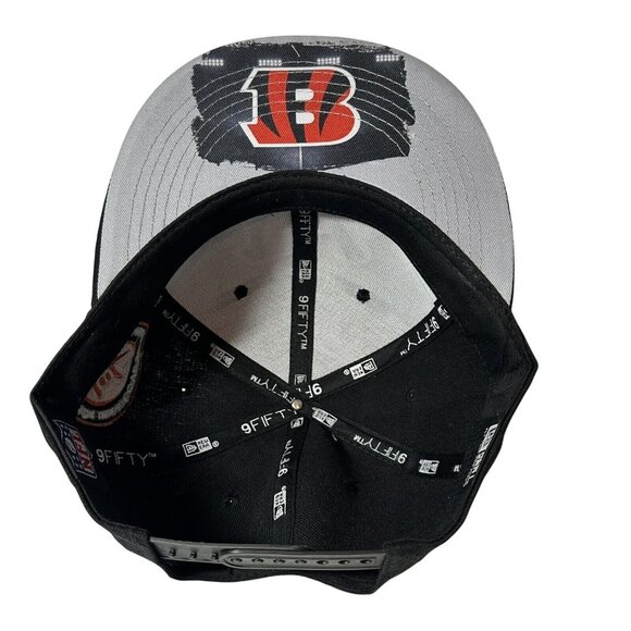 New Era Cincinnati Bengals 9FIFTY Embroidered Hat Snapback Cap NWT NFL Football - Picture 6 of 8